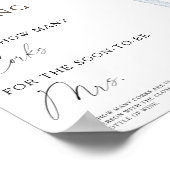 Espresso Martini Vrijgezellenfeest Hoeveel kurken Poster (Hoek)