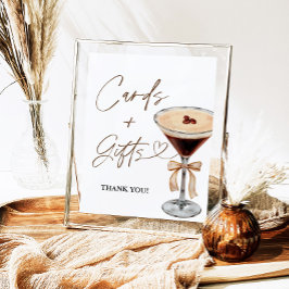 Espresso Martini Vrijgezellenfeest Kaarten & Gesch Poster