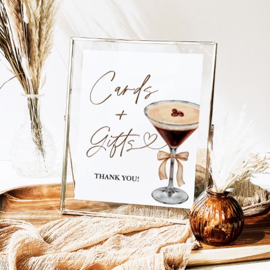 Espresso Martini Vrijgezellenfeest Kaarten & Gesch Poster