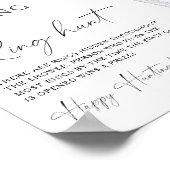 Espresso martini vrijgezellenfeest Ringjacht spel Poster (Hoek)