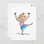 Espresso Martinis Briefkaart (Voorkant / Achterkant)