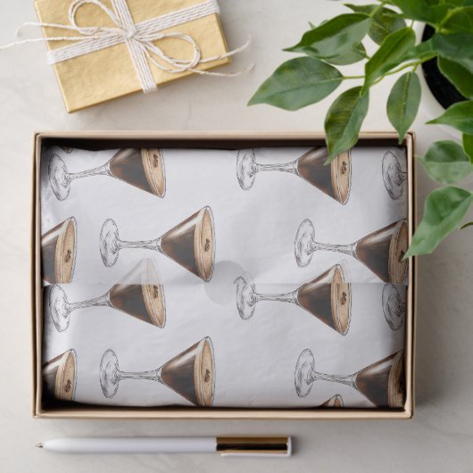 Espresso Martinis Tissuepapier (Geschenk)