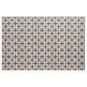 Espresso Mia Pattern Stof (Yard (91,4 cm))