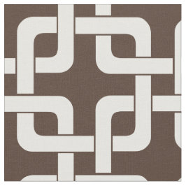 Espresso Mia Pattern Stof