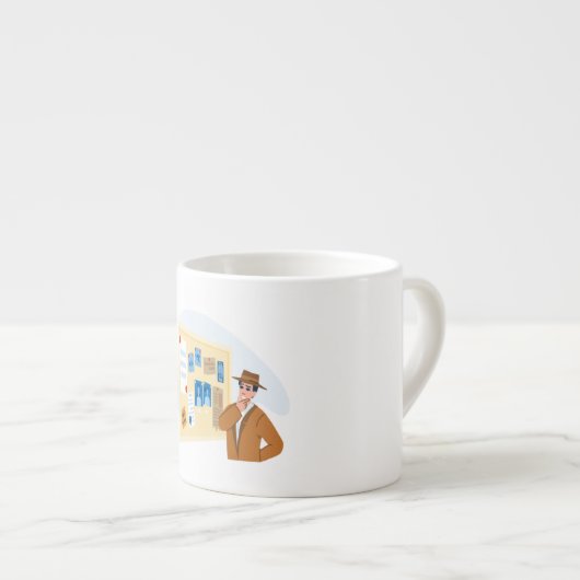 Espresso mok (Voorkant rechts)