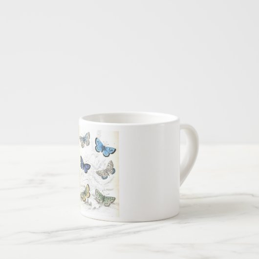 ESPRESSO Mok BUTTERFLES (Voorkant rechts)