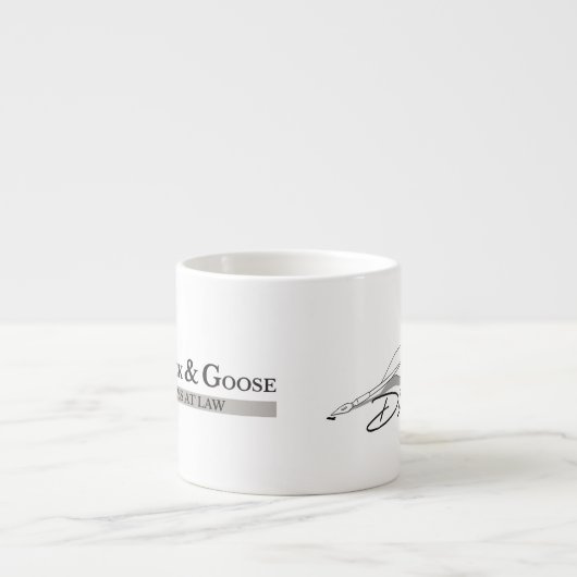 espresso Mok eend, eend, gans (Voorkant)