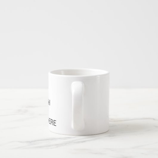 Espresso Mok, Espresso Cup, koffie Mok, Keep Calm Espresso Kop (Achterkant)