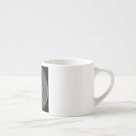 ESPRESSO-Mok MET DOUANEMONOGRAM Espresso Kop (Rechts)