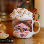 Espresso Mok (Whimsical Woman - 01)