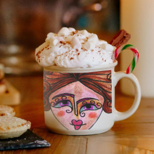 Espresso Mok (Whimsical Woman - 01)