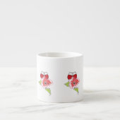 Espresso Mok: Wijnglazen met Wild Flowers Espresso Kop (Voorkant)