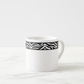Espresso Mok-Zebra Print Kop (Voorkant rechts)