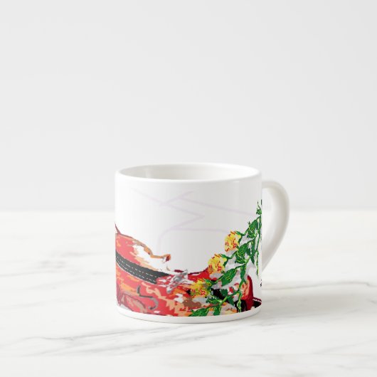 Espresso Mokken: Ademloze geluiden Espresso Kop (Voorkant rechts)