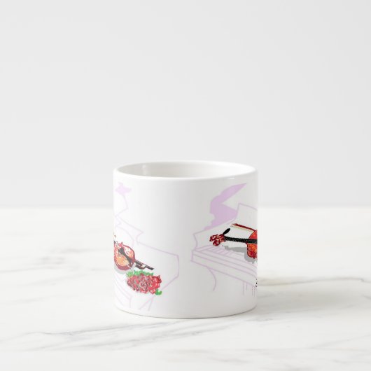 Espresso-Mokken: Muziekplezier Espresso Kop (Voorkant)