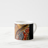Espresso mokkop (steenpatronen-8) kop (Voorkant rechts)