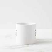 Espresso Mug 6oz. Kop (Voorkant)