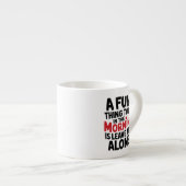 Espresso mug - Leave me Alone Espresso Kop (Voorkant rechts)