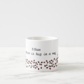 Espresso-naam aangepast cadeau, Expresso-liefhebbe Espresso Kop (Voorkant)