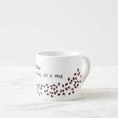 Espresso-naam aangepast cadeau, Expresso-liefhebbe Espresso Kop (Voorkant rechts)