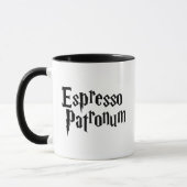 Espresso Patronum Grappig Pun Trendy Quote Mok (Links)