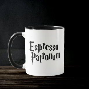 Espresso Patronum Grappig Pun Trendy Quote Mok