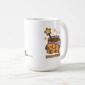 Espresso Patronum – Magische koffie-energie Koffiemok (Voorkant rechts)