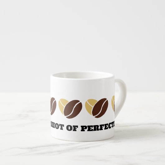 Espresso Perfectie Mok, Schattigee Mok (Voorkant rechts)