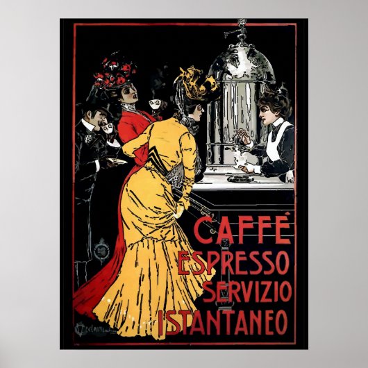  Espresso Poster (Voorkant)