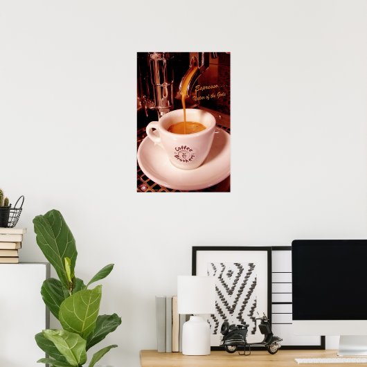 Espresso Poster (Thuiskantoor)