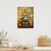 Espresso.... Poster (Keuken)
