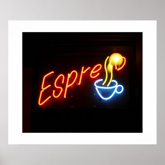 Espresso-Print Poster (Voorkant)