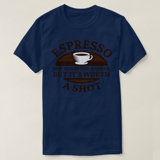 Espresso Shot 2 T-shirt (Design voorkant)