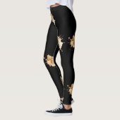 Espresso Spat Athletic Leggings (Links)