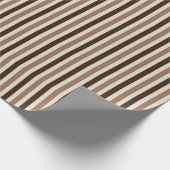 Espresso Stripe Blend Cadeaupapier (Hoek)