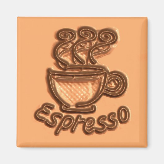 Espresso Tegel Magneet (Voorkant)