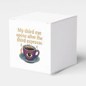 Espresso the key of my third eye bedankdoosjes (Voorkant Zijde)