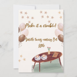 Espresso thema tweelingzwangerschap aankondiging