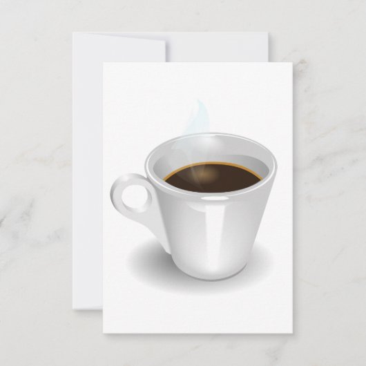 Espresso Uitnodigingen (Voorkant)