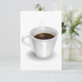 Espresso Uitnodigingen (Staand voorkant)