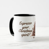 Espresso uw kerstquote mok (Voorkant links)