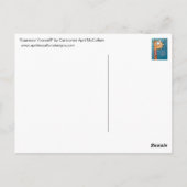 ESPRESSO UZELF! Cartoon Briefkaart (Achterkant)