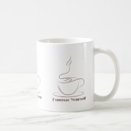 Espresso uzelf koffiemok