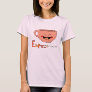 Espresso uzelf t-shirt