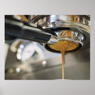 Espresso van koffie poster