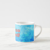 "Espresso voor jezelf" Espresso Kop (Rechts)
