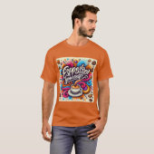 Espresso voor jezelf Humor T-shirt (Voorkant volledig)