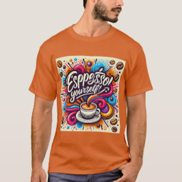 Espresso voor jezelf Humor T-shirt