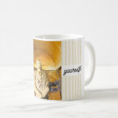 Espresso voor jezelf! Kunst Koffiemok (Voorkant rechts)