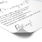 Espresso vrijgezellenfeest Zet een ring op het spe Poster (Hoek)